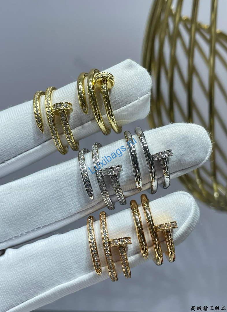 Cartier juste un clou ring double diamonds B4211800 Yellow gold | cartier juste un clou ring double diamonds b4211800 yellow gold 7