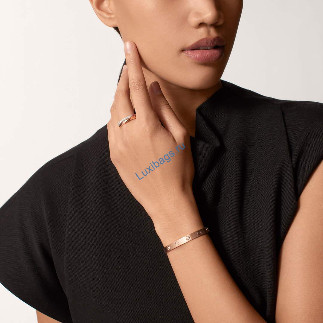 Cartier Love Bracelet classic model brushed 4 diamonds B6080017 rose Gold | cartier love bracelet classic model brushed 4 diamonds b6080017 rose gold 3