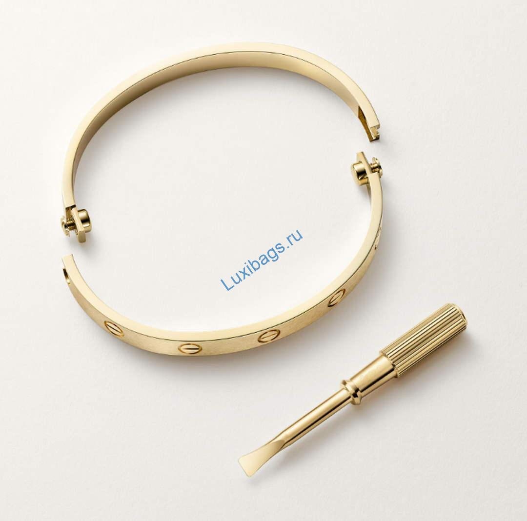 Cartier Love Bracelet classic model brushed B6077017 Yellow Gold | cartier love bracelet classic model brushed b6077017 yellow gold 3