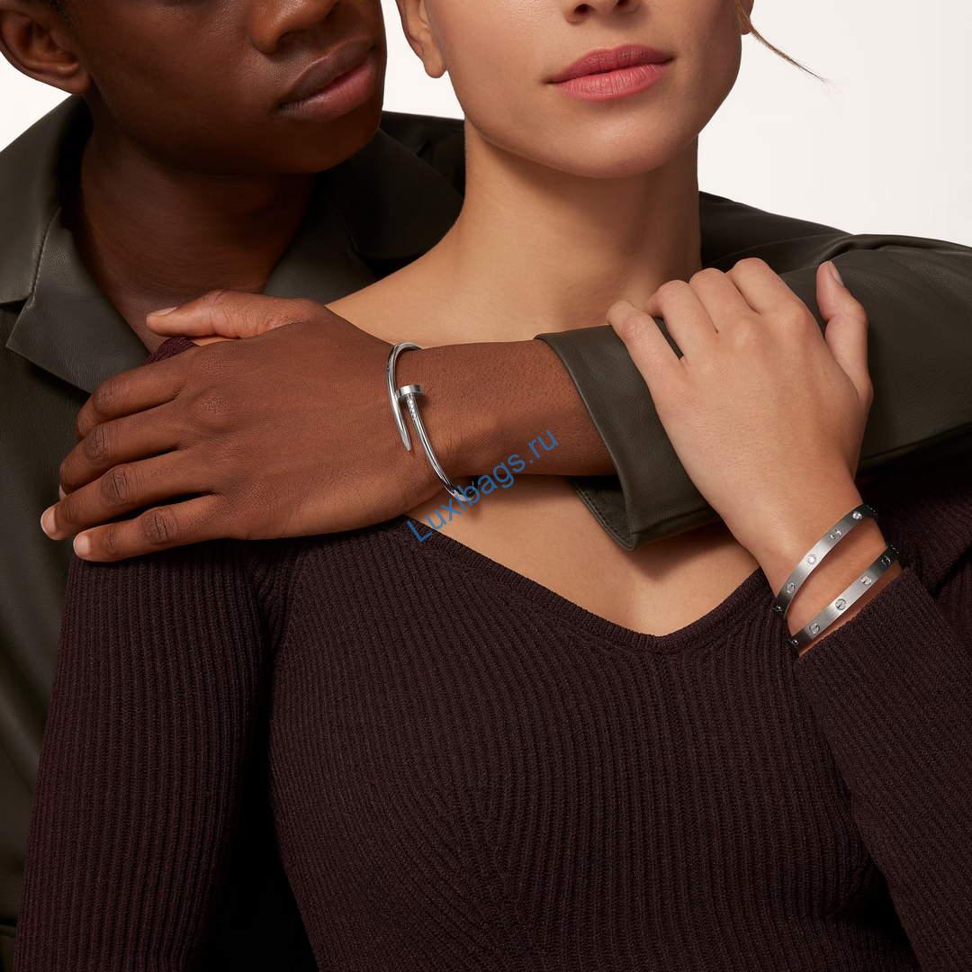 Cartier Love Bracelet classic model brushed B6077117 White Gold | cartier love bracelet classic model brushed b6077117 white gold 6