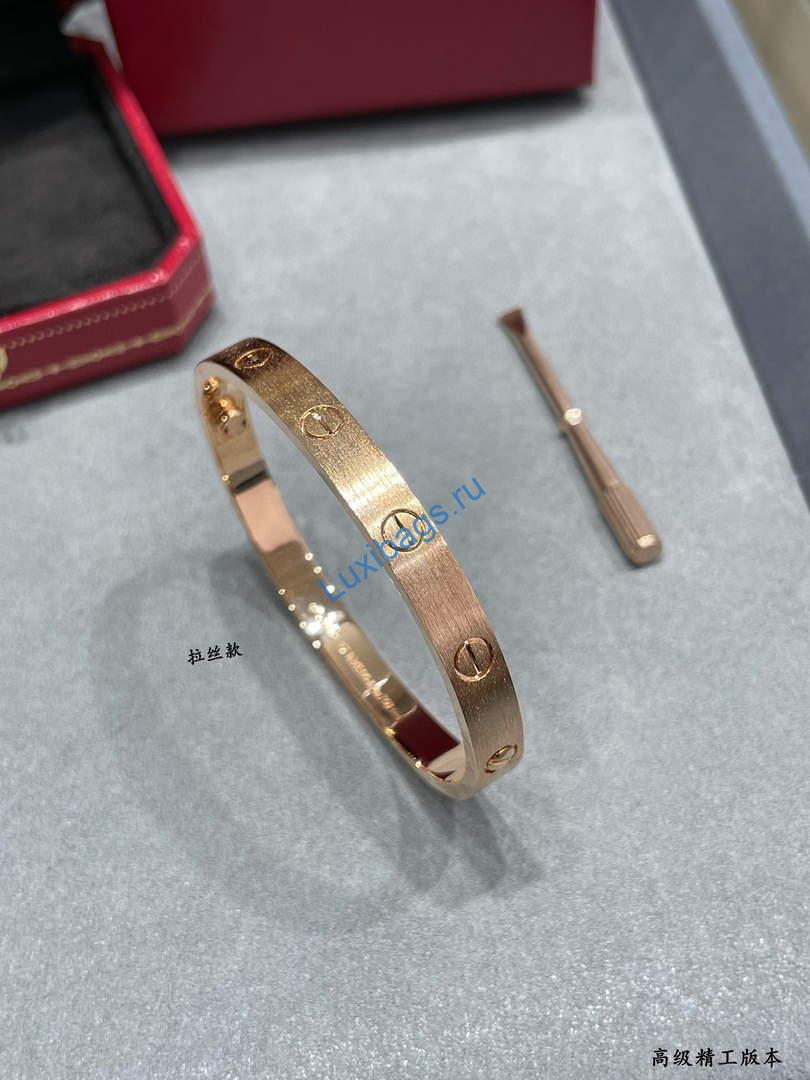 Cartier Love Bracelet classic model brushed B6079917 rose Gold | cartier love bracelet classic model brushed b6079917 rose gold 7