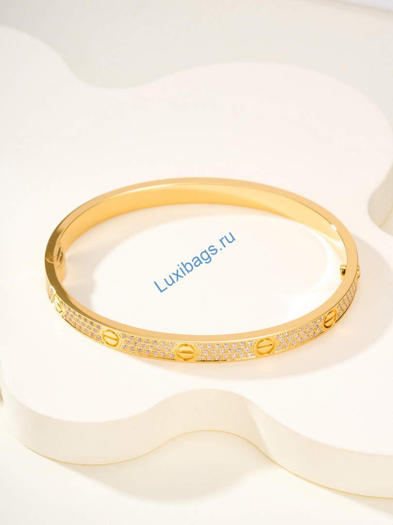 Cartier love bracelet medium model paved CRN6736817 yellow gold | cartier love bracelet medium model paved crn6736817 yellow gold 11