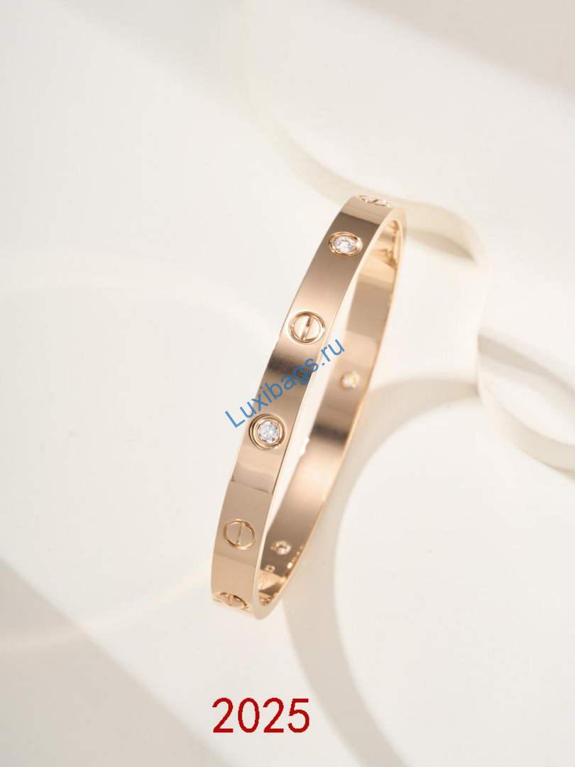 Cartier love bracelet single screw closure classic model 4 diamonds B6082017 rose Gold | cartier love bracelet single screw closure classic model 4 diamonds b6082017 rose gold 3