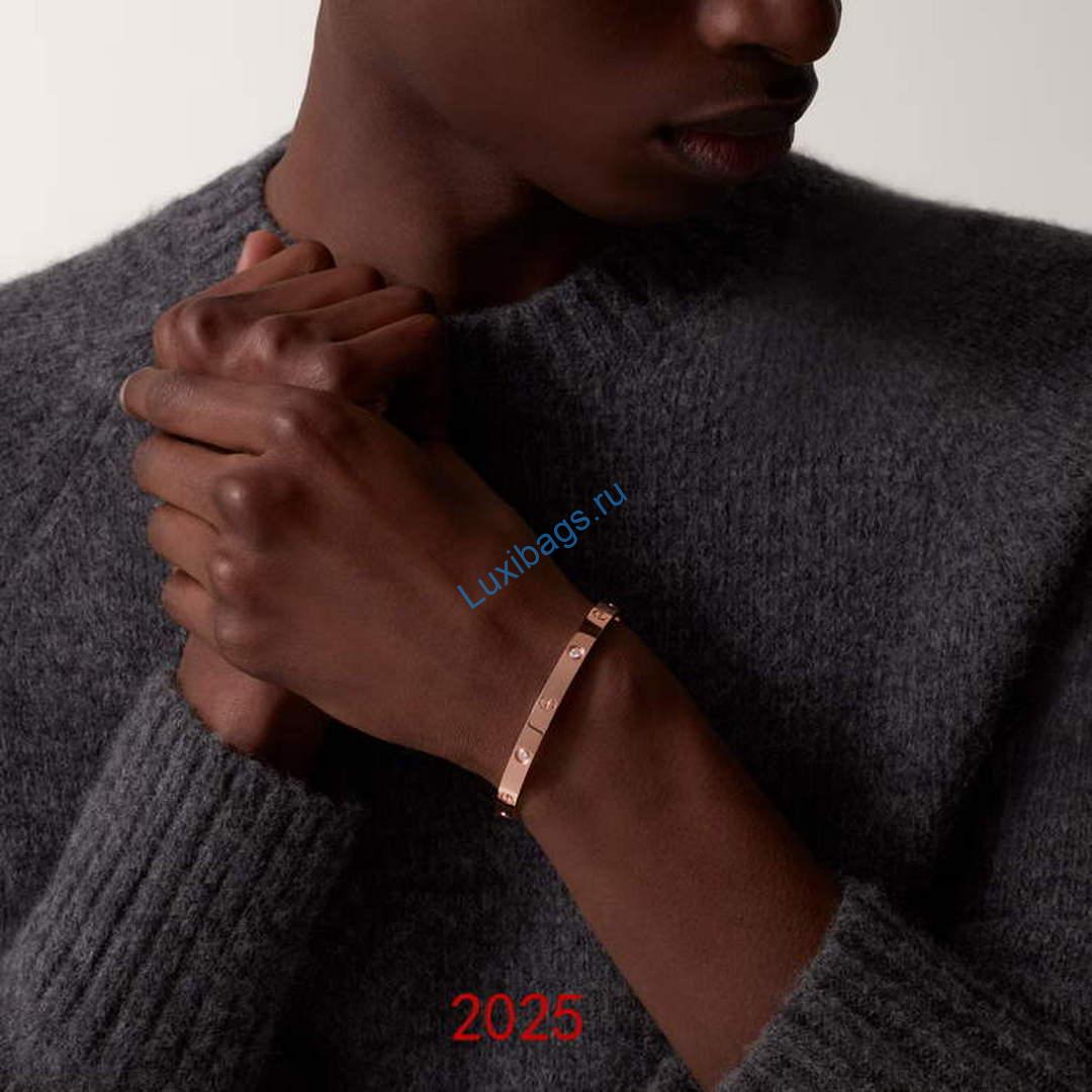 Cartier love bracelet single screw closure classic model 4 diamonds B6082017 rose Gold | cartier love bracelet single screw closure classic model 4 diamonds b6082017 rose gold 8