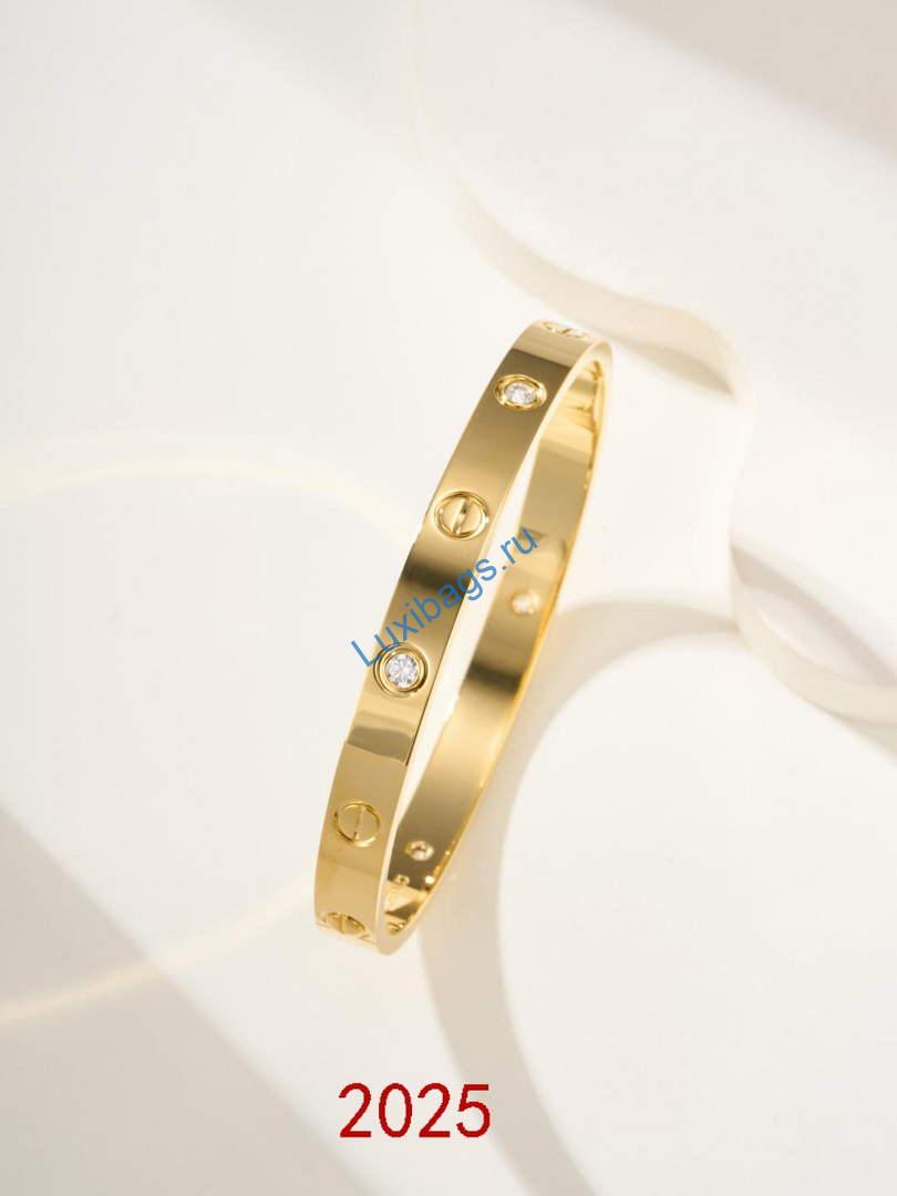 Cartier love bracelet single screw closure classic model 4 diamonds B6082117 Yellow Gold | cartier love bracelet single screw closure classic model 4 diamonds b6082117 yellow gold 4