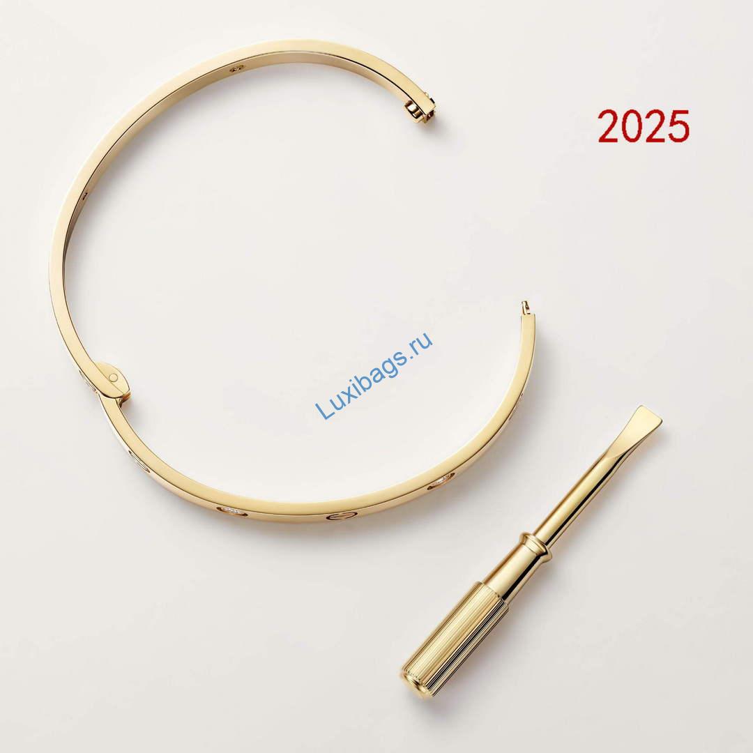 Cartier love bracelet single screw closure classic model 4 diamonds B6082117 Yellow Gold | cartier love bracelet single screw closure classic model 4 diamonds b6082117 yellow gold 9