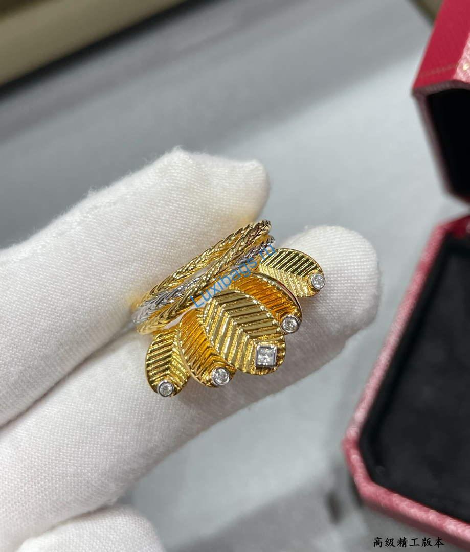 Cartier N4804700 Grain de café ring yellow gold | cartier n4804700 grain de cafe ring yellow gold 3