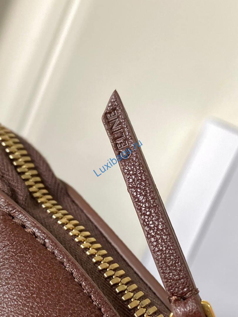 celine l100e3gw2 medium new luggage in supple shiny lambskin brown red 6 Celine L100E3GW2 MEDIUM NEW LUGGAGE IN SUPPLE SHINY LAMBSKIN Brown Red | celine l100e3gw2 medium new luggage in supple shiny lambskin 16