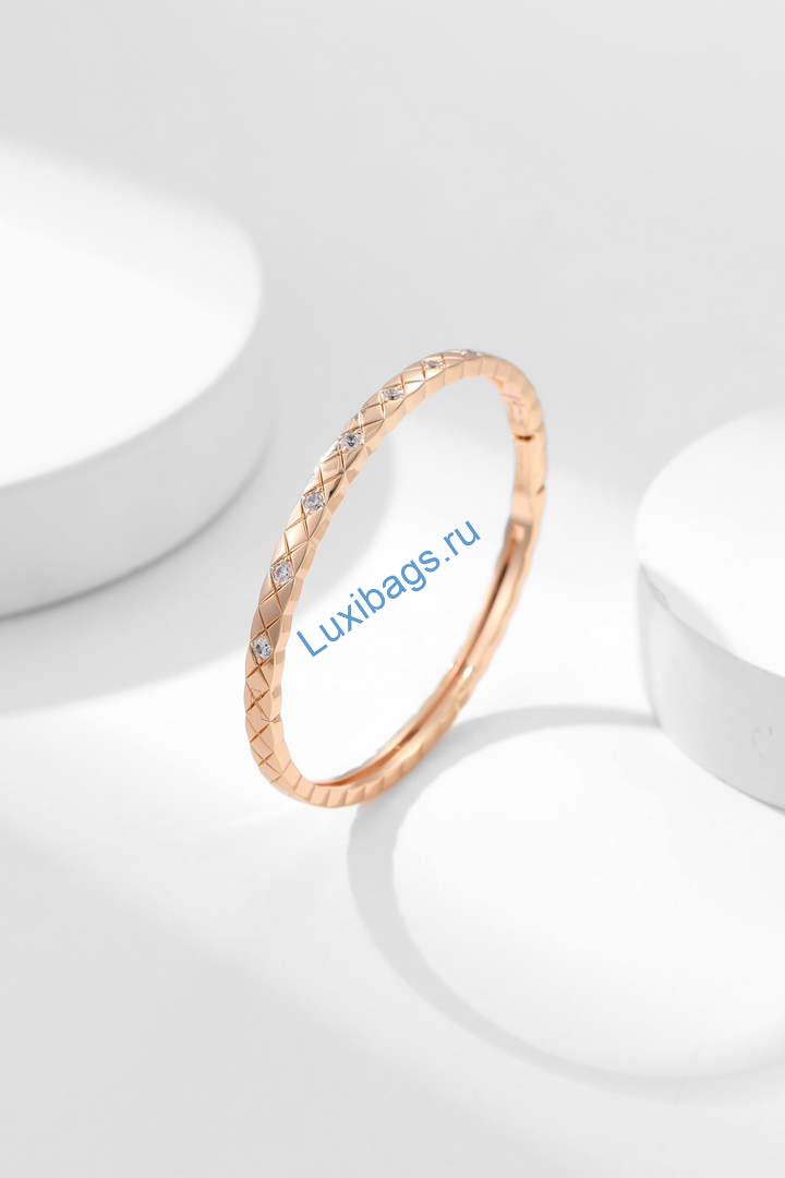 Chanel Fine Jewellery Coco Crush Bracelet J12326 Rose Gold diamonds | chanel fine jewellery coco crush bracelet j12326 rose gold diamonds 3