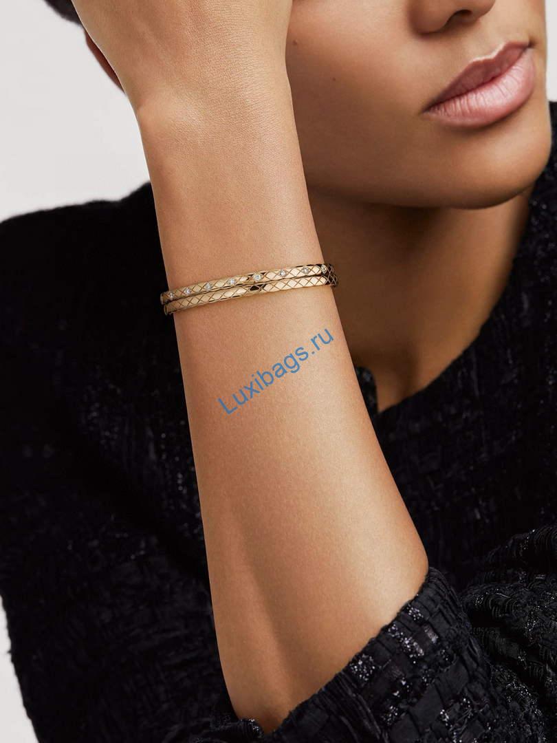 Chanel Fine Jewellery Coco Crush Bracelet J12326 Rose Gold diamonds | chanel fine jewellery coco crush bracelet j12326 rose gold diamonds 5