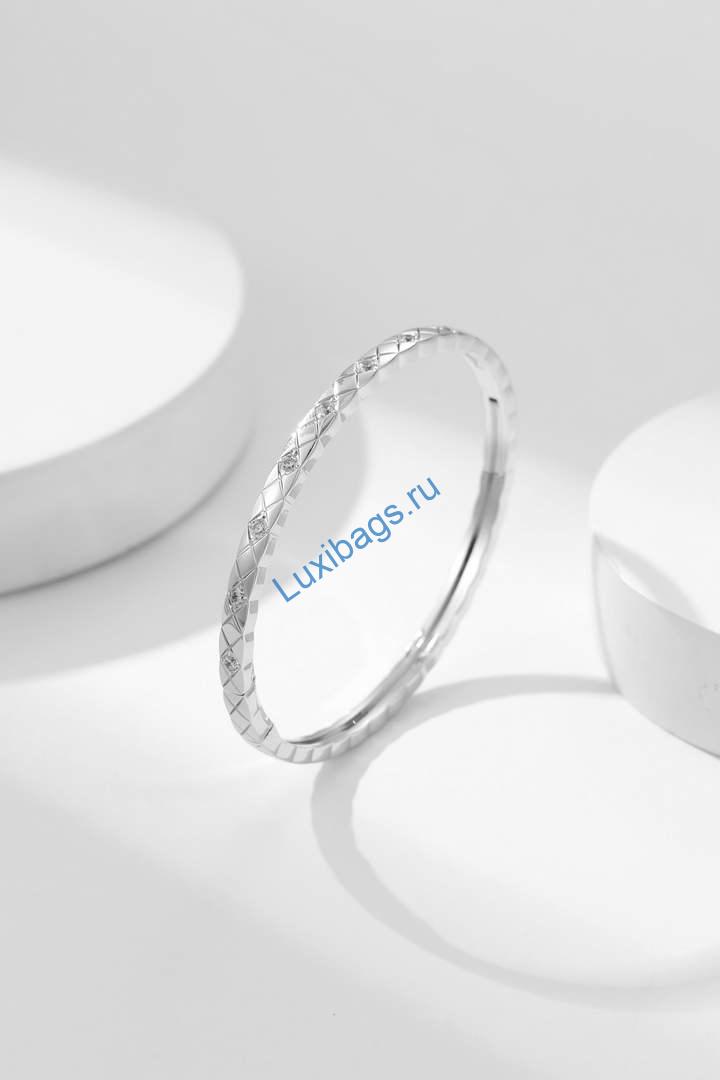 Chanel Fine Jewellery Coco Crush Bracelet J12328 White Gold diamonds | chanel fine jewellery coco crush bracelet j12328 white gold diamonds 3