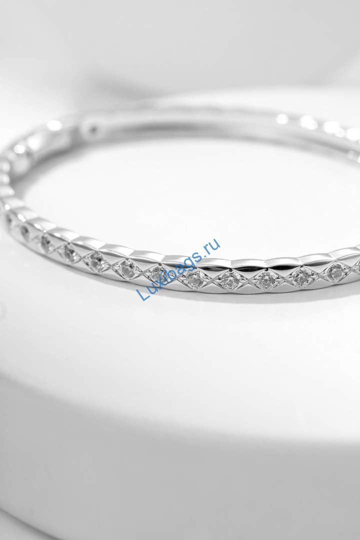 Chanel Fine Jewellery Coco Crush Bracelet J12809 White Gold diamonds | chanel fine jewellery coco crush bracelet j12809 white gold diamonds 9