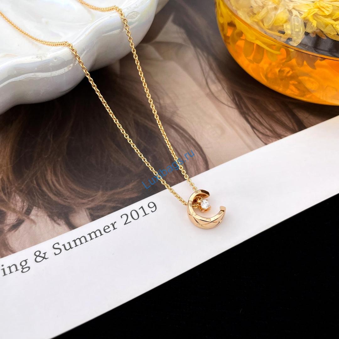 Chanel Fine Jewellery J12102 Coco Necklace Rose Gold | chanel fine jewellery j12102 coco necklace rose gold 8
