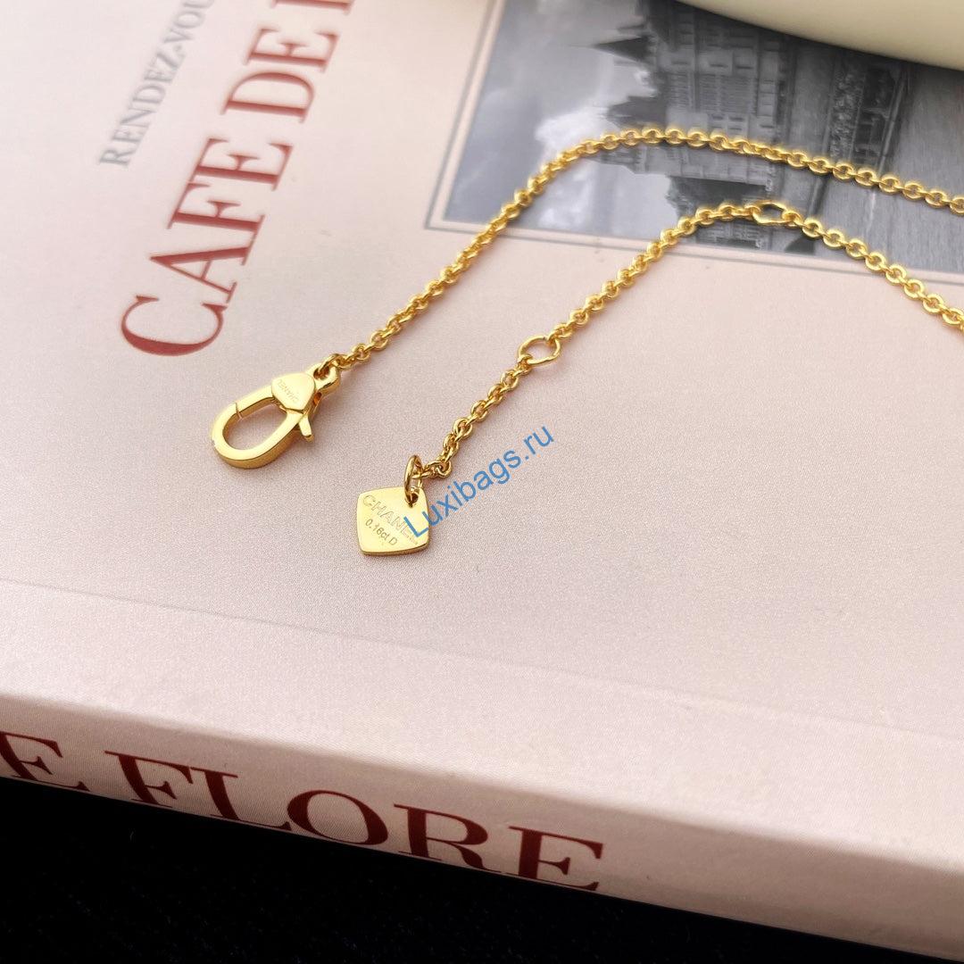 Chanel Fine Jewellery J12103 Coco Necklace Yellow Gold | chanel fine jewellery j12103 coco necklace yellow gold 5
