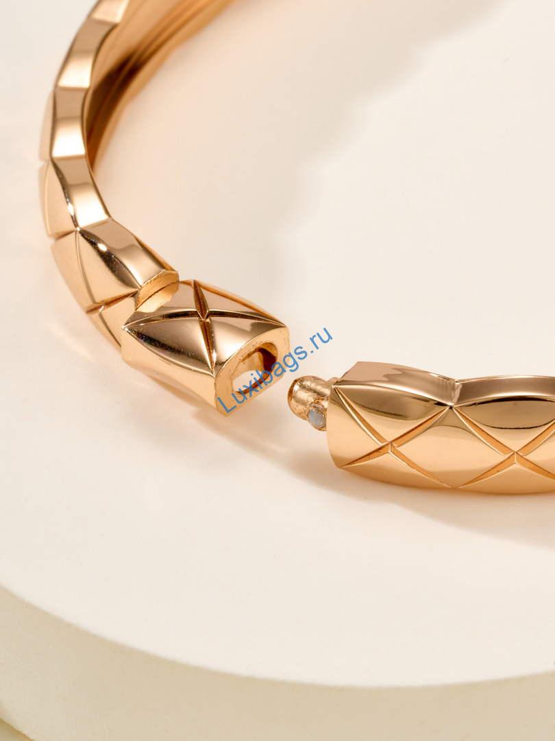 Chanel Fine Jewellery J13210 Coco Crush Bracelet Rose Gold diamonds | chanel fine jewellery j13210 coco crush bracelet rose gold diamonds 4