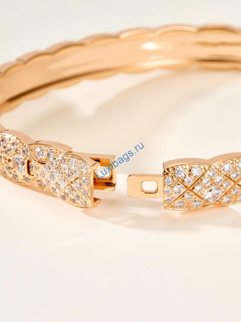Chanel Fine Jewellery J13644-2 Coco Crush Bracelet Rose Gold diamonds | chanel fine jewellery j13644 2 coco crush bracelet rose gold diamonds 2