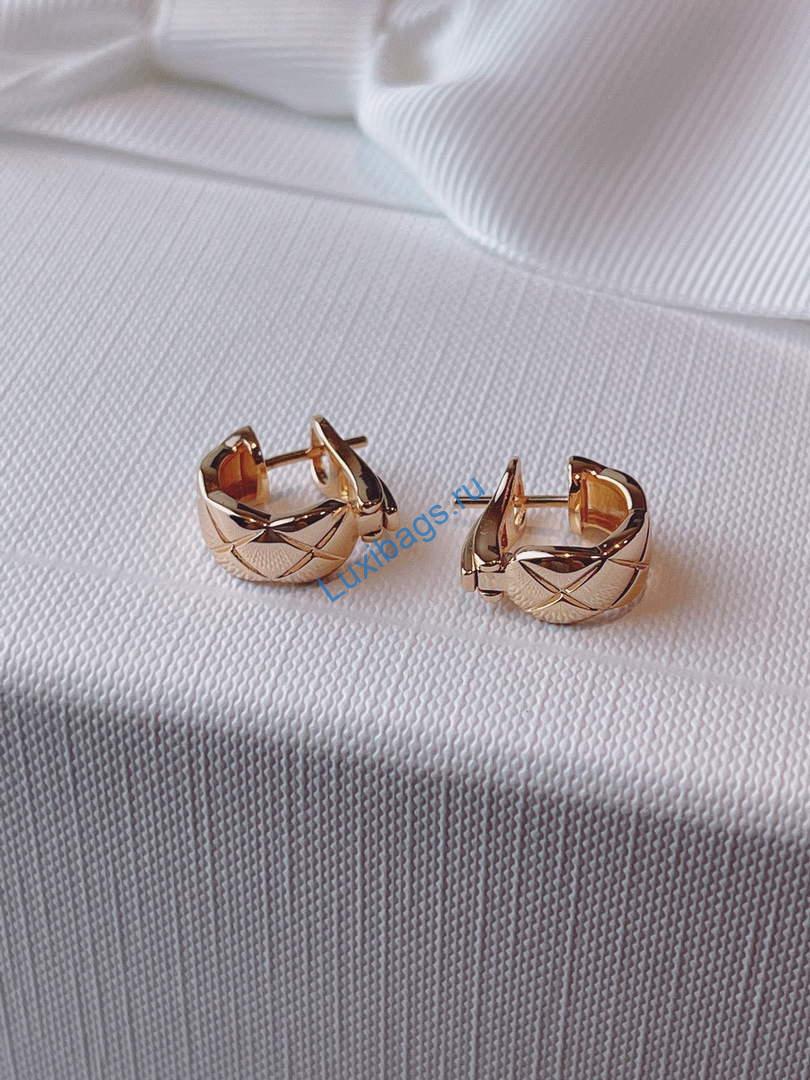 Chanel J11754 Coco Crush Earrings Rose gold | chanel j11754 coco crush earrings rose gold 1