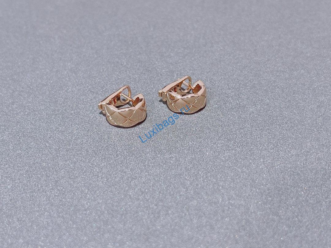 Chanel J11754 Coco Crush Earrings Rose gold | chanel j11754 coco crush earrings rose gold 5