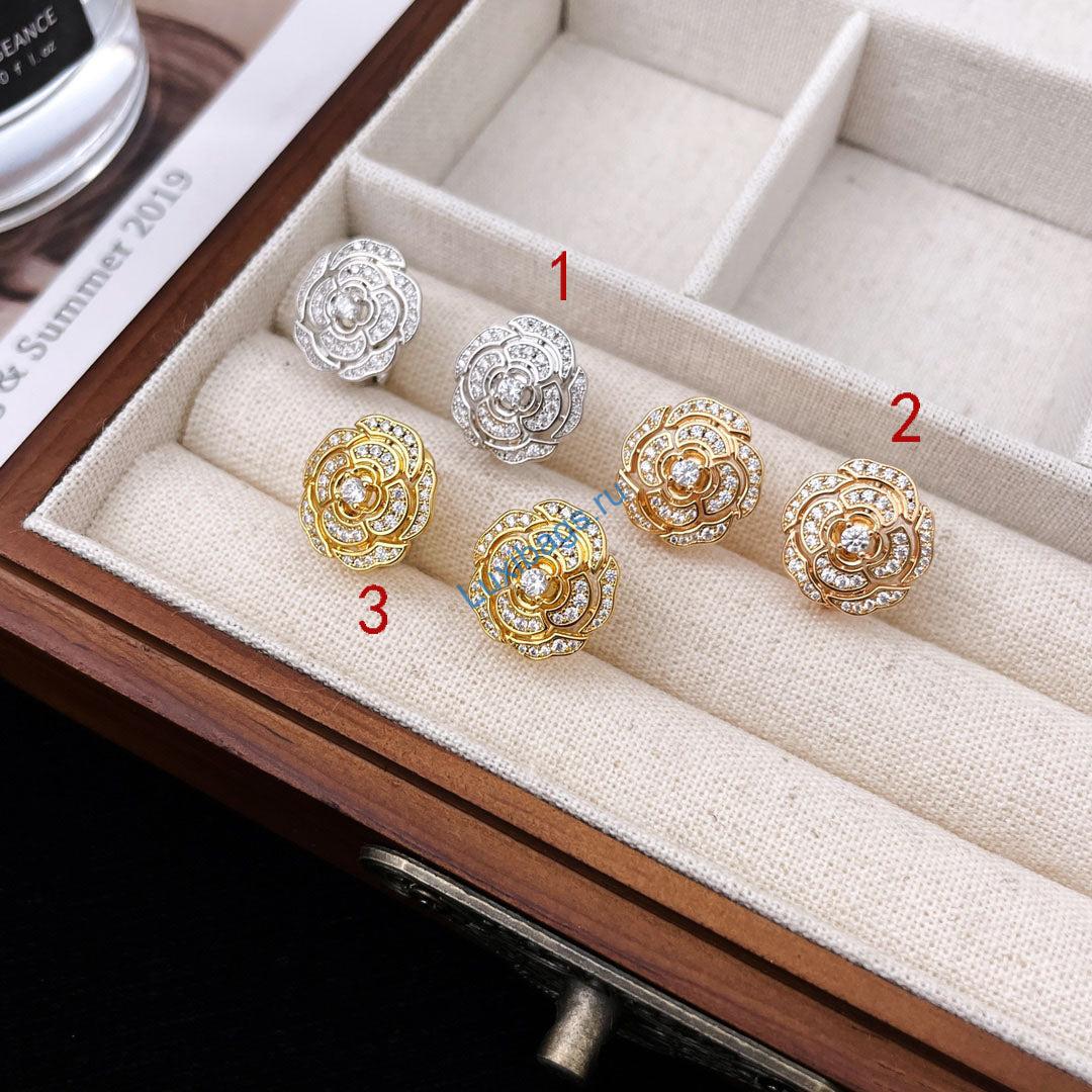 Chanel J12038 Bouton de Camélia Earrings Yellow gold Diamonds | chanel j12038 bouton de camelia earrings yellow gold diamonds 6