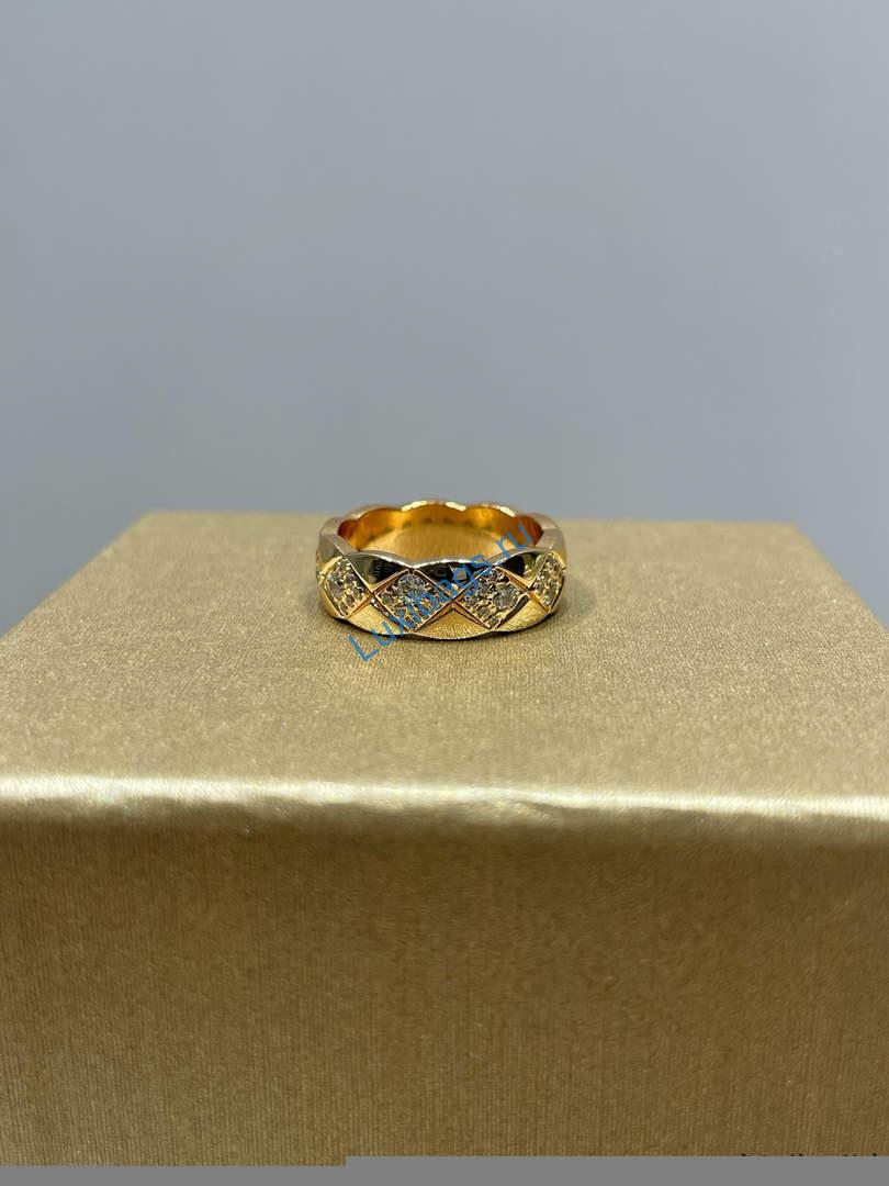 Chanel J12871 Coco Crush Ring Rose gold diamonds | chanel j12871 coco crush ring rose gold diamonds 4