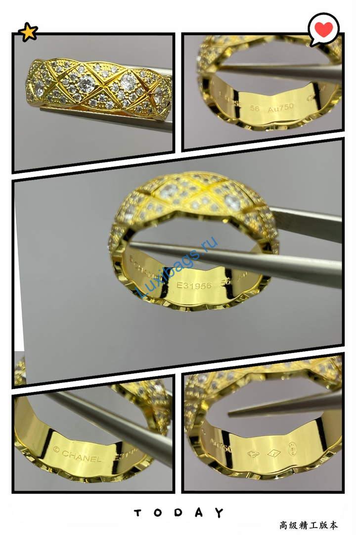 Chanel J13000 Coco Crush Ring Yellow gold diamonds | chanel j13000 coco crush ring yellow gold diamonds 6