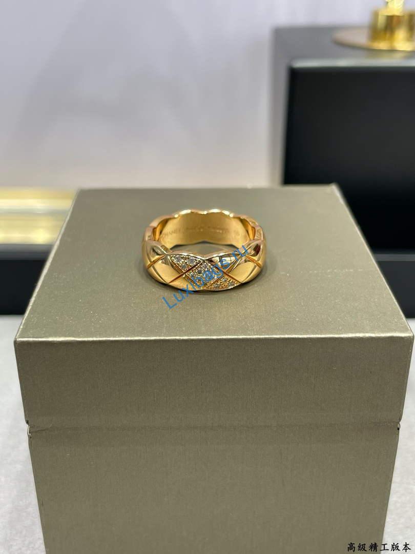 Chanel J13162 Coco Crush Ring Rose gold diamonds | chanel j13162 coco crush ring rose gold diamonds 3
