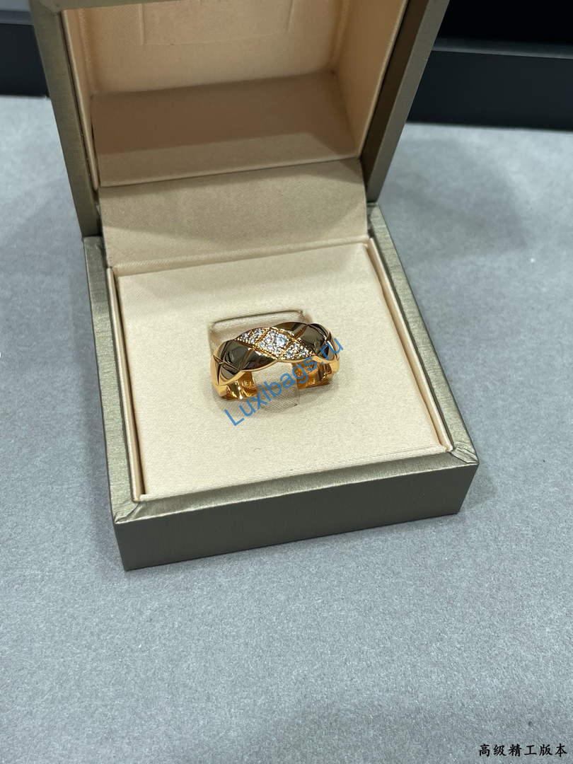 Chanel J13162 Coco Crush Ring Rose gold diamonds | chanel j13162 coco crush ring rose gold diamonds 4