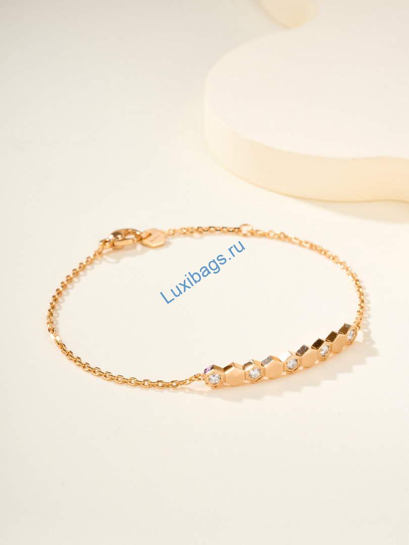 Chaumet bee de chaumet bracelet 084679 rose gold diamonds | chaumet bee de chaumet bracelet 084679 rose gold diamonds 3