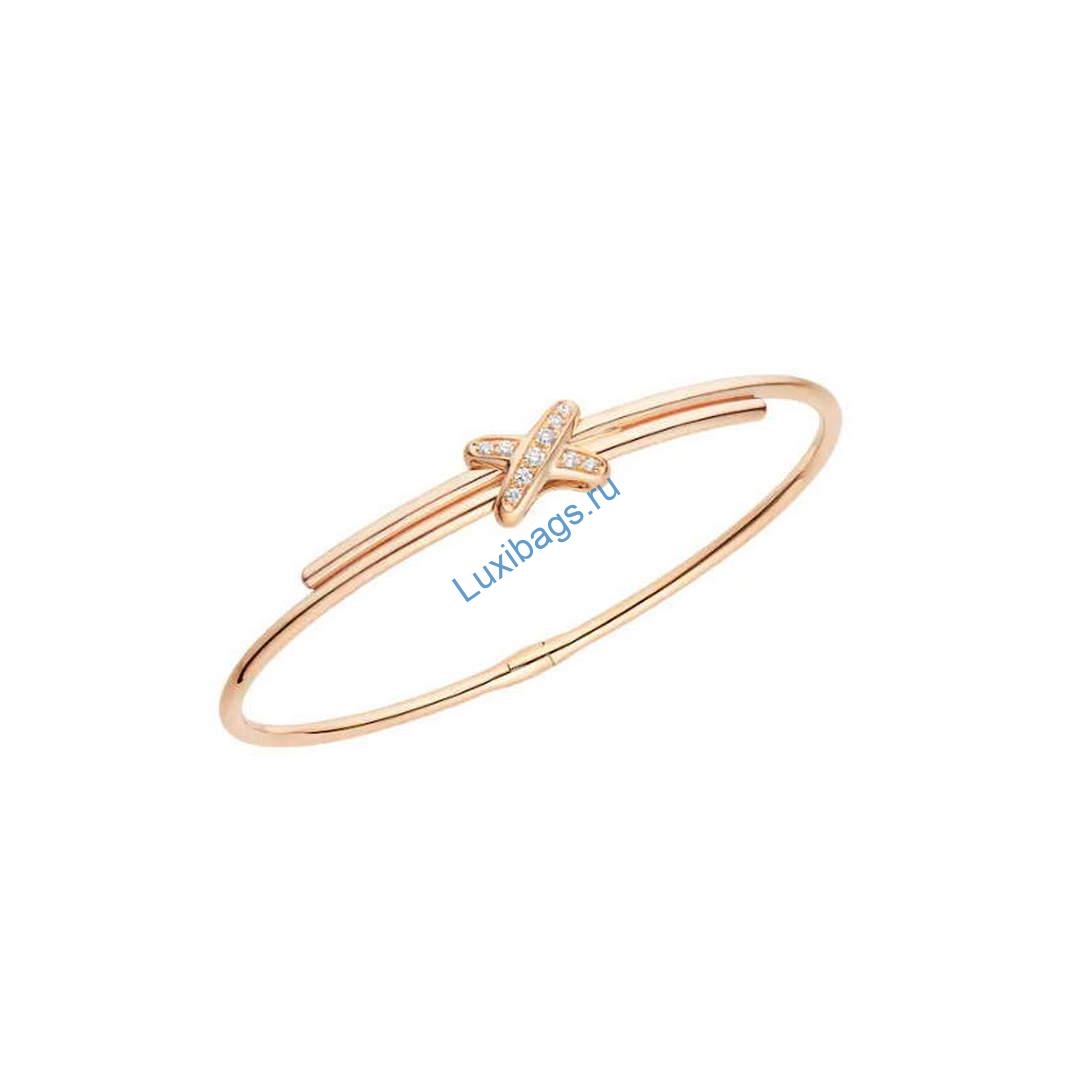 Chaumet Jeux de Liens bracelet  081776 rose gold diamonds