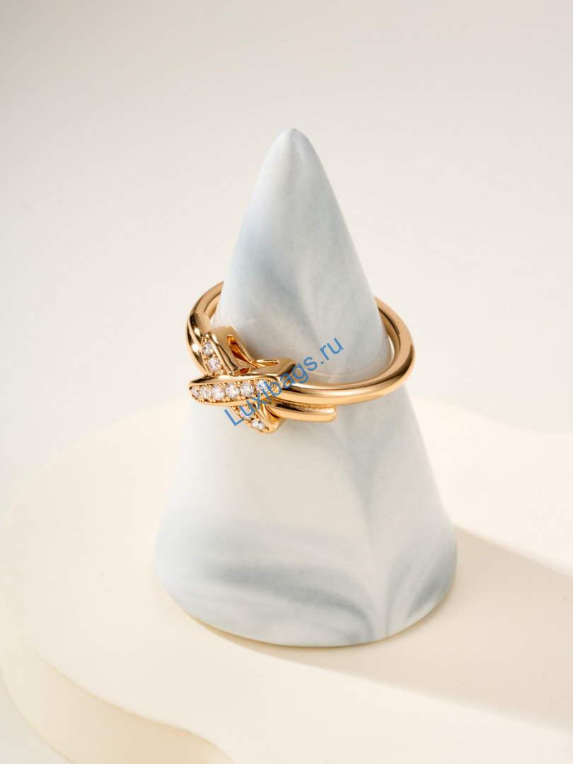 Chaumet Jeux de Liens ring 081239 rose gold diamonds | chaumet jeux de liens ring 082218 rose gold diamonds 3