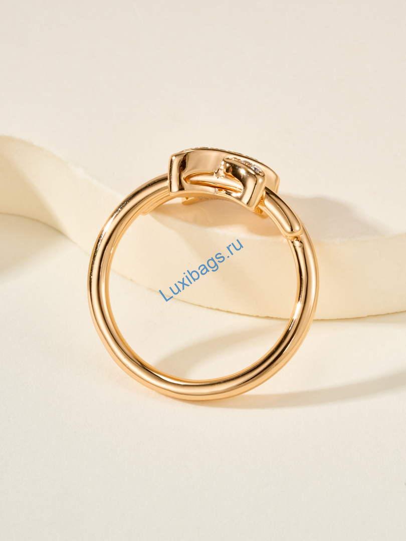 Chaumet Jeux de Liens ring 081239 rose gold diamonds | chaumet jeux de liens ring 082218 rose gold diamonds 7