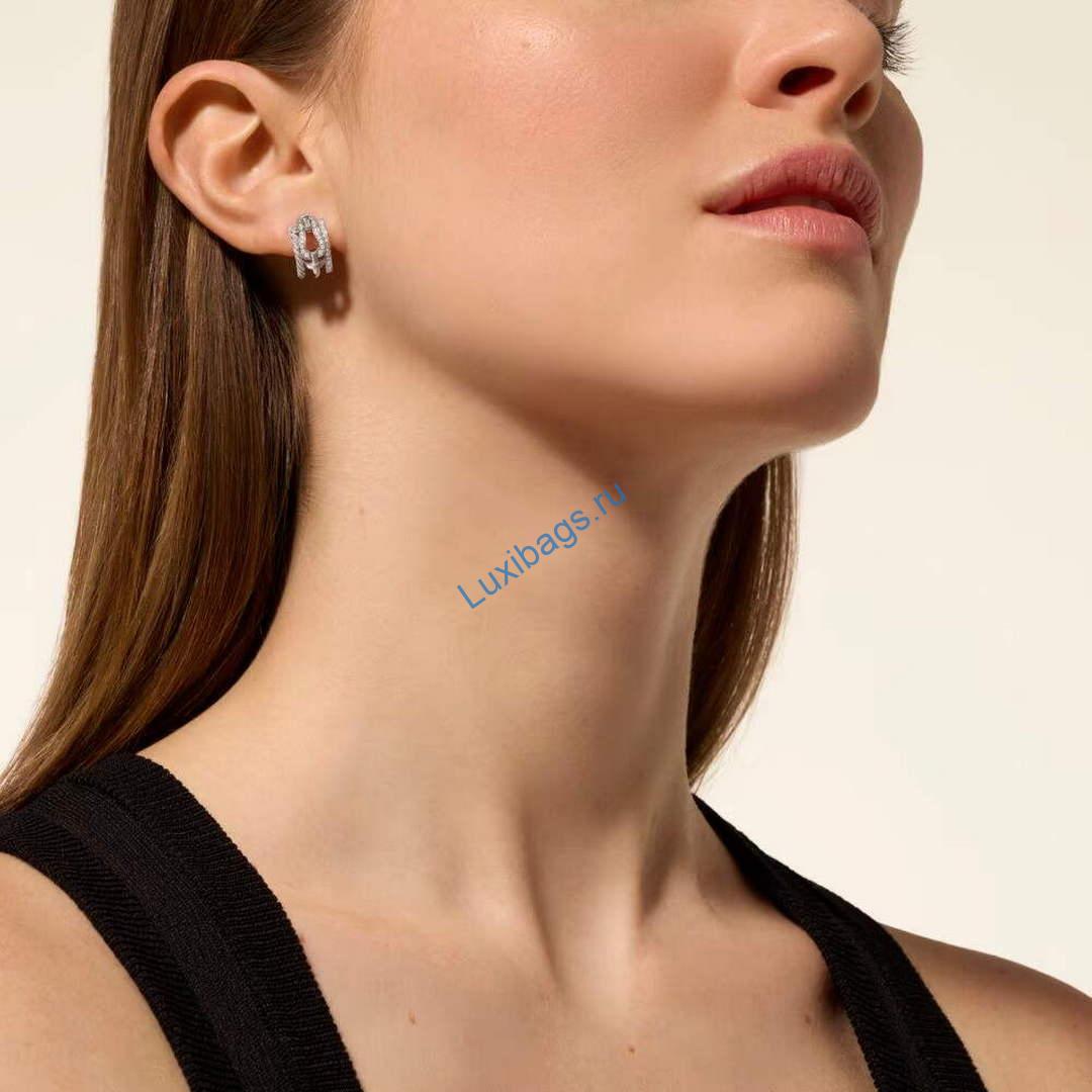 Fred Force 10 Rise earrings 8B0342 Small model White gold 2511122 | fred force 10 rise earrings 8b0342 small model white gold 2511122 2