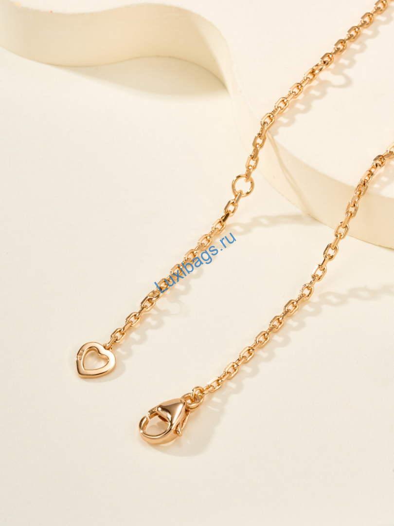 Fred Pretty Woman series necklace 7J0392 Rose gold 2510310 | fred pretty woman series necklace rose gold 2510310 4