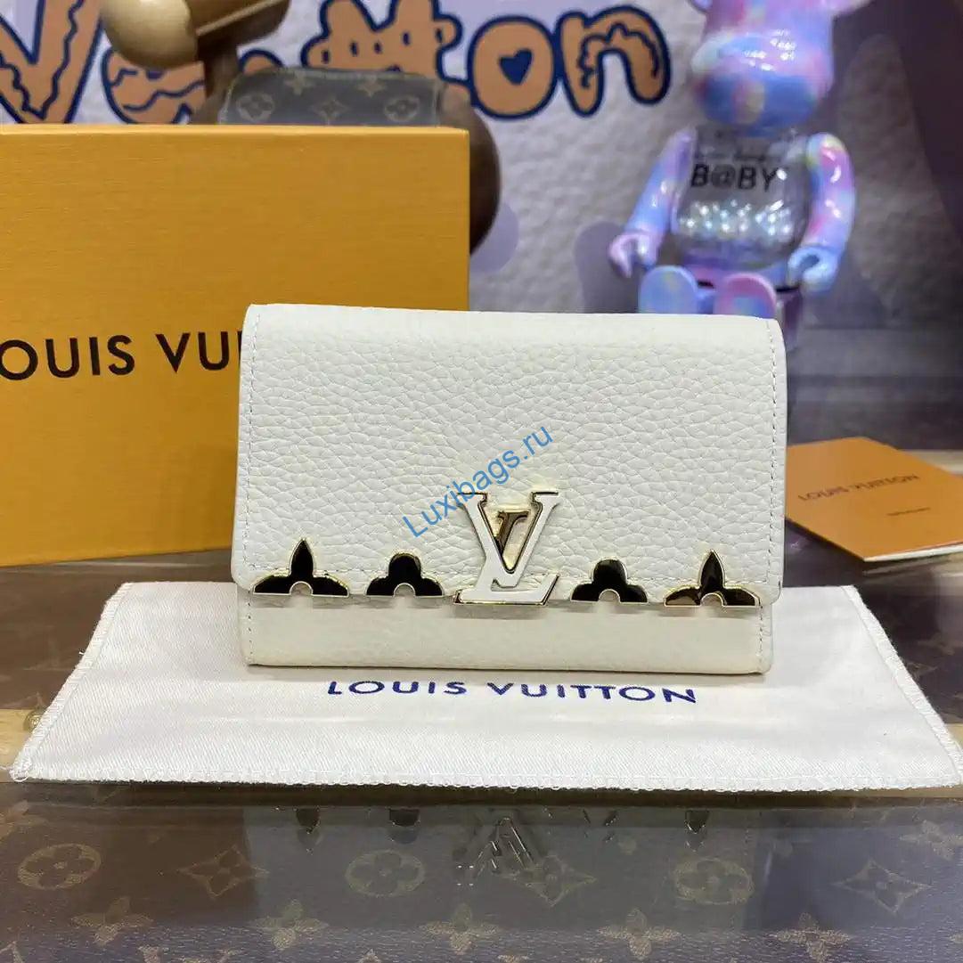 louis vuitton capucines compact wallet lv m82835 white 1 Louis Vuitton Capucines Compact Wallet LV M82835 White | louis vuitton capucines compact wallet lv m82835 white 02