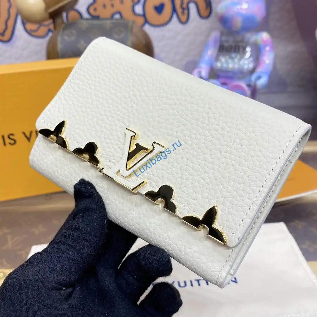 louis vuitton capucines compact wallet lv m82835 white 2 Louis Vuitton Capucines Compact Wallet LV M82835 White | louis vuitton capucines compact wallet lv m82835 white 03