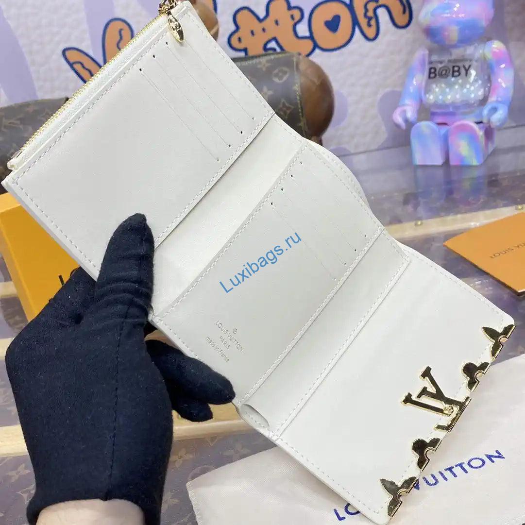 louis vuitton capucines compact wallet lv m82835 white 9 Louis Vuitton Capucines Compact Wallet LV M82835 White | louis vuitton capucines compact wallet lv m82835 white 10