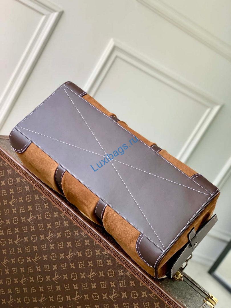 Louis Vuitton LV M26127 Keepall Bandoulière 50 Bag Tan | louis vuitton lv m26127 keepall bandouliere 50 bag tan 4 c922f26f b0b1 4c2b 99e9 eaef19639060