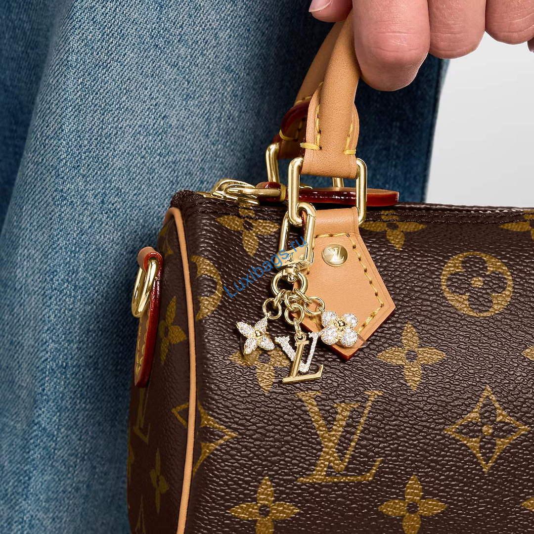 Louis Vuitton M01566 Micro Charms LV Iconic Keychain | louis vuitton m01566 micro charms lv iconic keychain 2