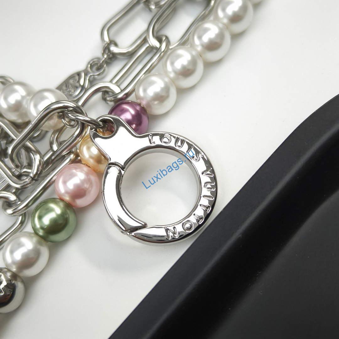 Louis Vuitton M02293 Pearls Chain Belt and Bag Charm | louis vuitton m02293 pearls chain belt and bag charm 3