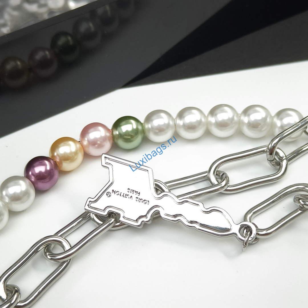 Louis Vuitton M02293 Pearls Chain Belt and Bag Charm | louis vuitton m02293 pearls chain belt and bag charm 7