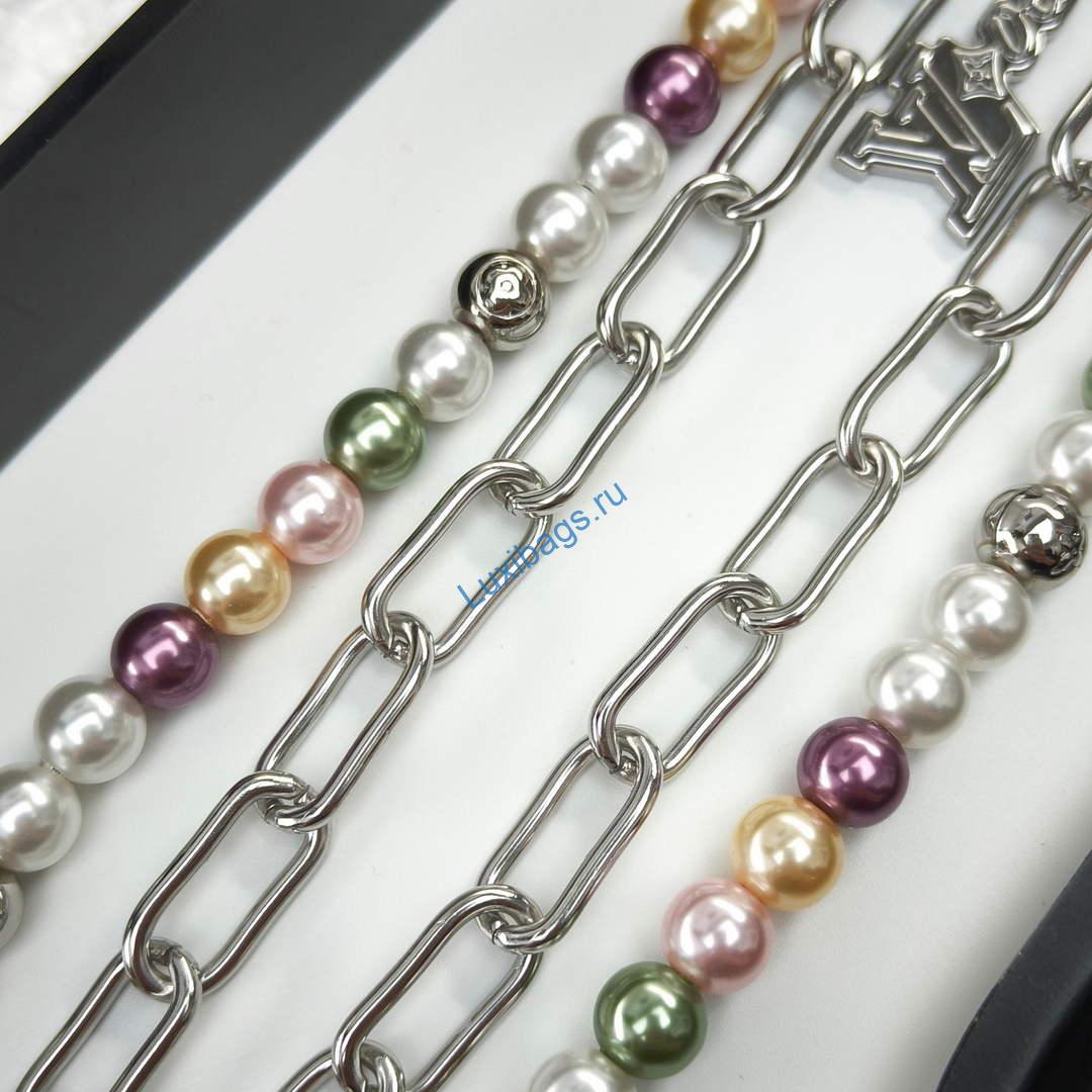 Louis Vuitton M02293 Pearls Chain Belt and Bag Charm | louis vuitton m02293 pearls chain belt and bag charm 8