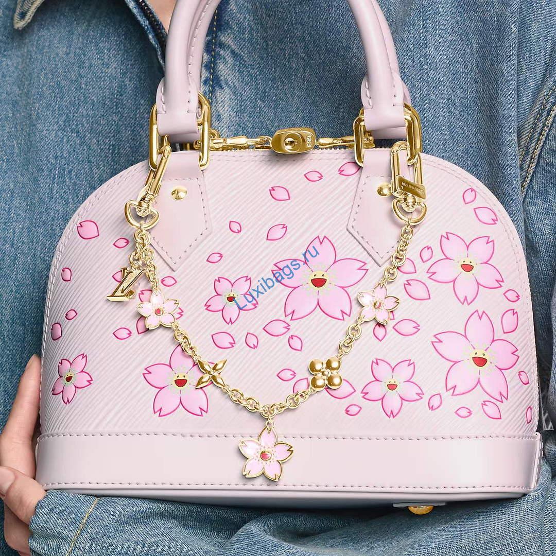 Louis Vuitton M02540 LV x TM Cherry Blossom Bag Chain | louis vuitton m02540 lv x tm cherry blossom bag chain 2