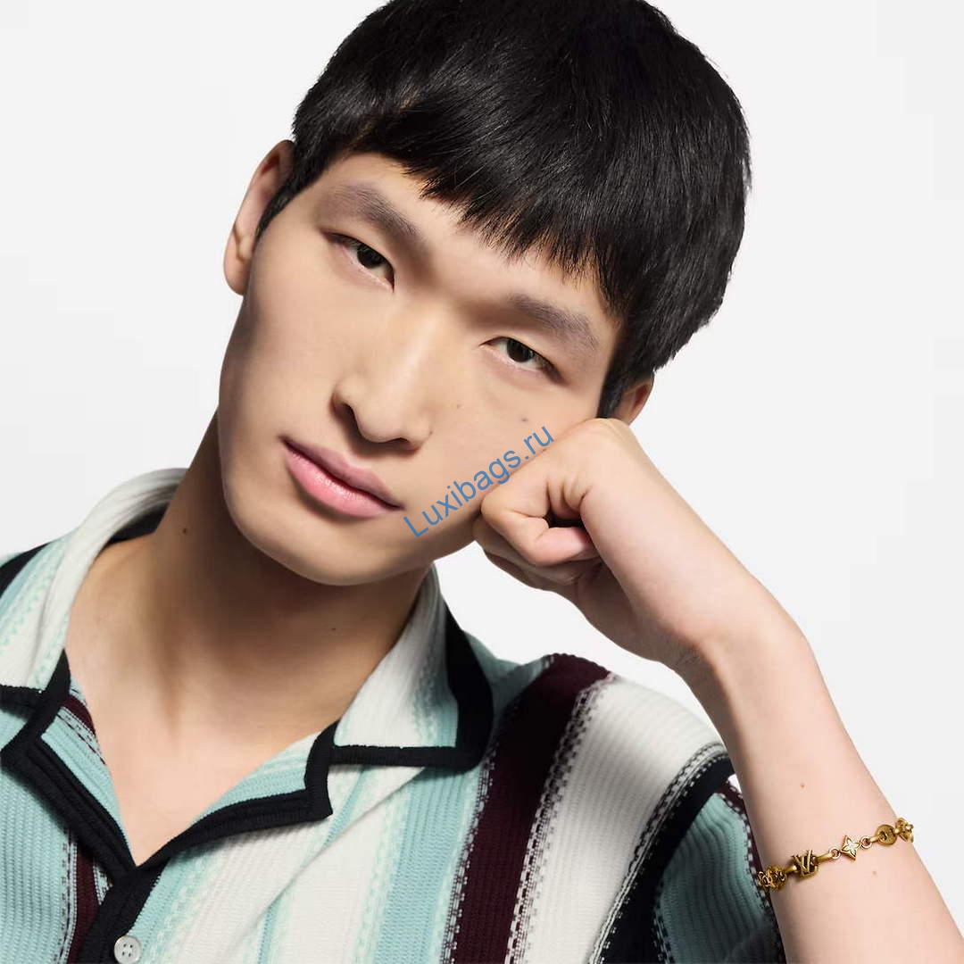 Louis Vuitton M02746 LV Sailor Bracelet Gold | louis vuitton m02746 lv sailor bracelet gold 7