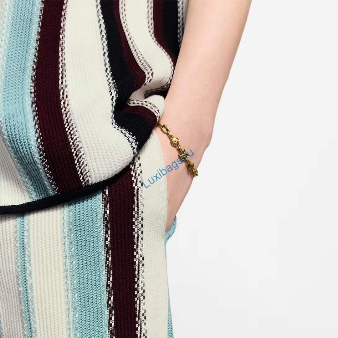 Louis Vuitton M02746 LV Sailor Bracelet Gold | louis vuitton m02746 lv sailor bracelet gold 8