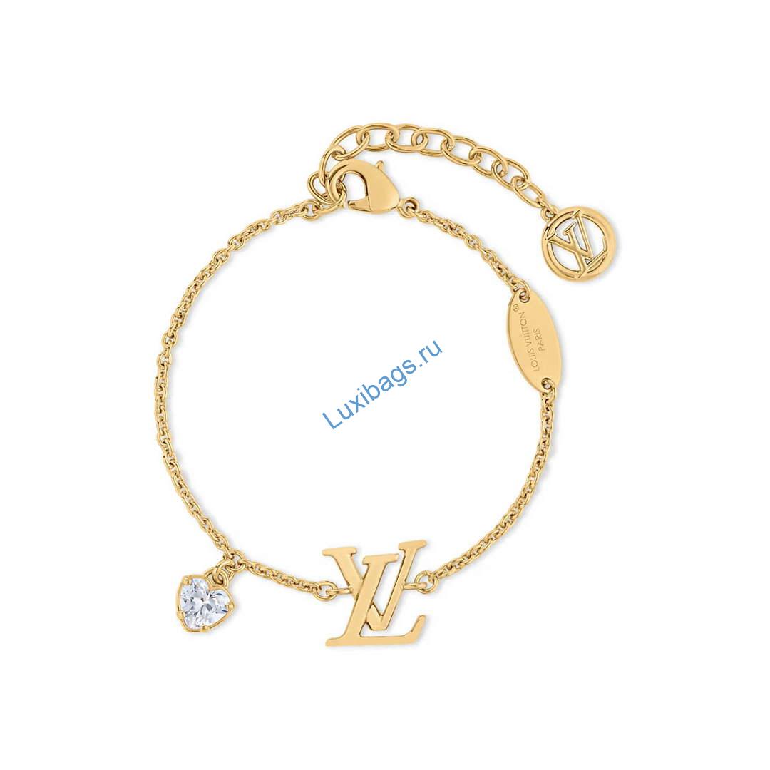 Louis Vuitton M1342A LV Iconic Heart Bracelet gold | louis vuitton m1342a lv iconic heart bracelet gold 4