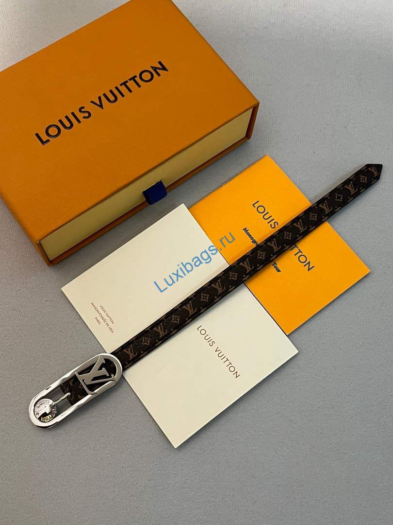 Louis Vuitton M8640E LV Duo Bracelet silver | louis vuitton m8640e lv duo bracelet silver 4