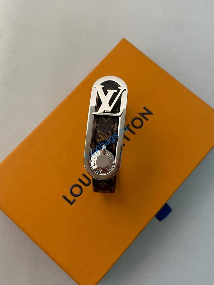 Louis Vuitton M8640E LV Duo Bracelet silver | louis vuitton m8640e lv duo bracelet silver 5