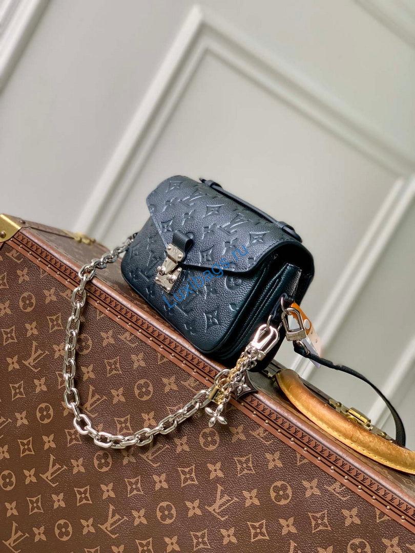 LV M26456 Louis Vuitton Pochette Metis East West Bag Black | lv m26456 louis vuitton pochette metis east west bag black 2