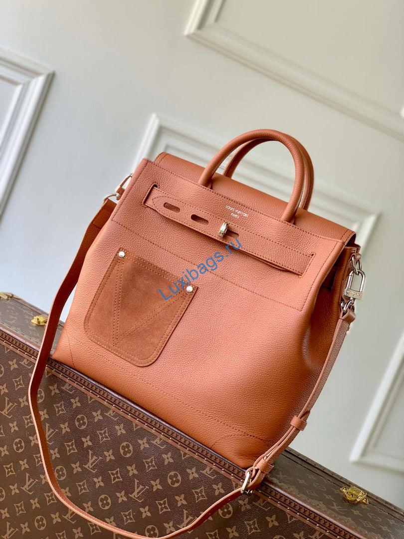 LV M26758 Louis Vuitton Steamer 30 Cross-body Bag Tan | lv m26758 louis vuitton steamer 30 cross body bag tan 10
