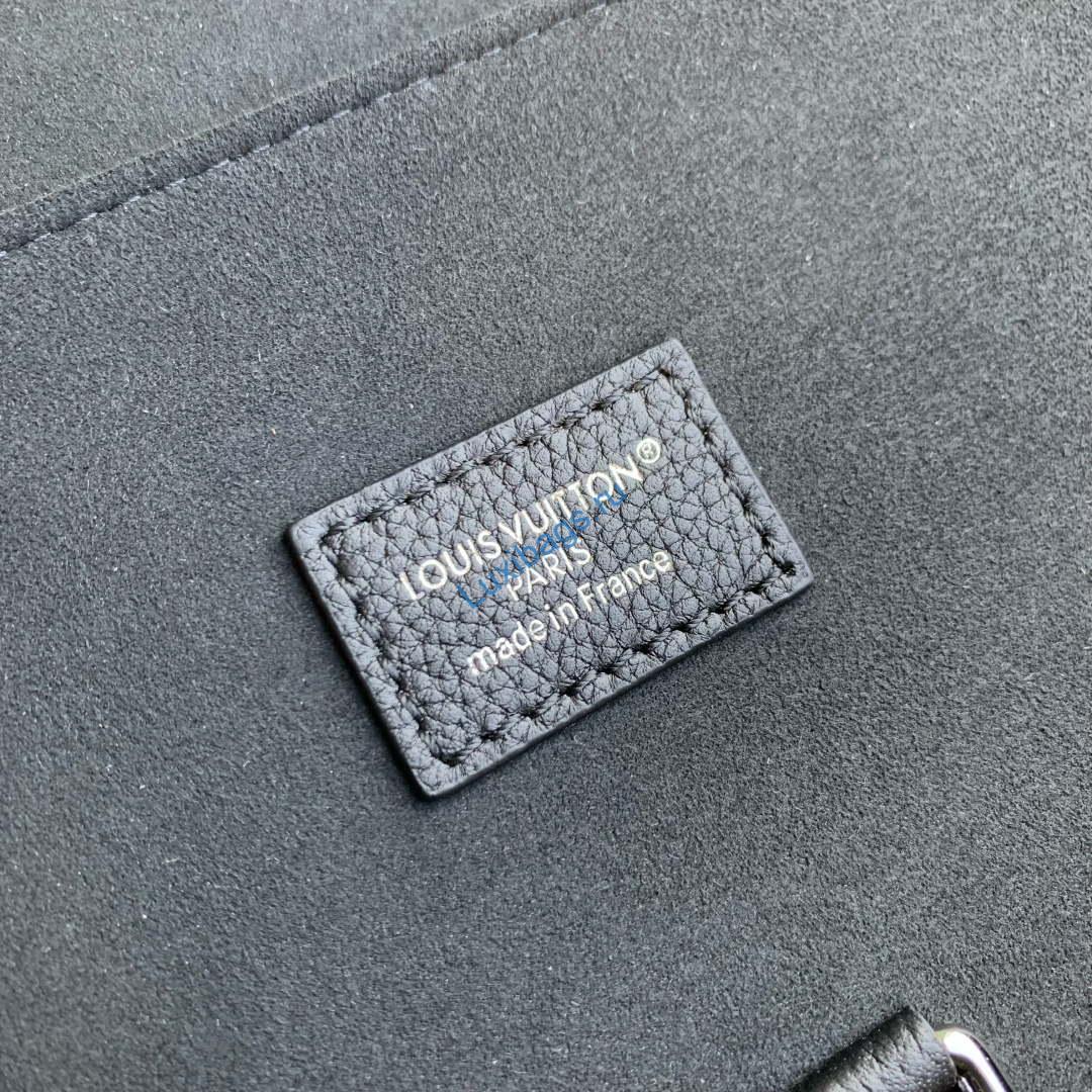 LV M27061 Louis Vuitton Steamer 30 Cross-body Bag Black | lv m27061 louis vuitton steamer 30 cross body bag black 8
